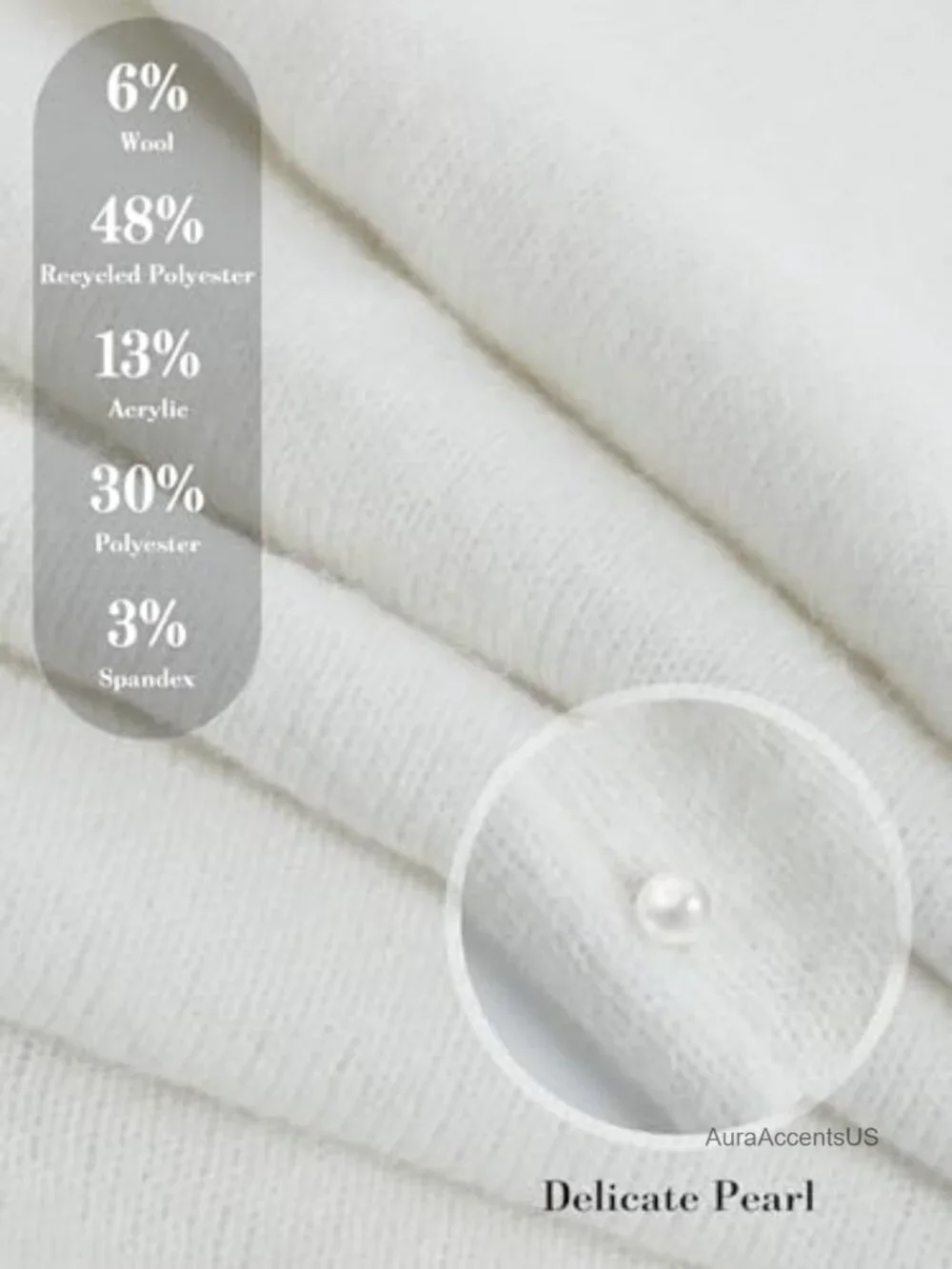 Womens Knitted Poncho Shawl Pearl Trim Lightweight Cape